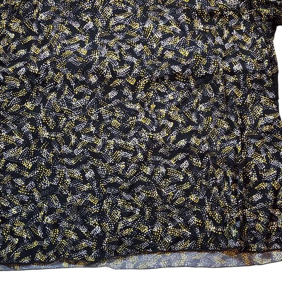 Cato Womens Top Size 18/20W V-Neck Short Flutter Sleeve Stretch Knit Pullover - Picture 10 of 10